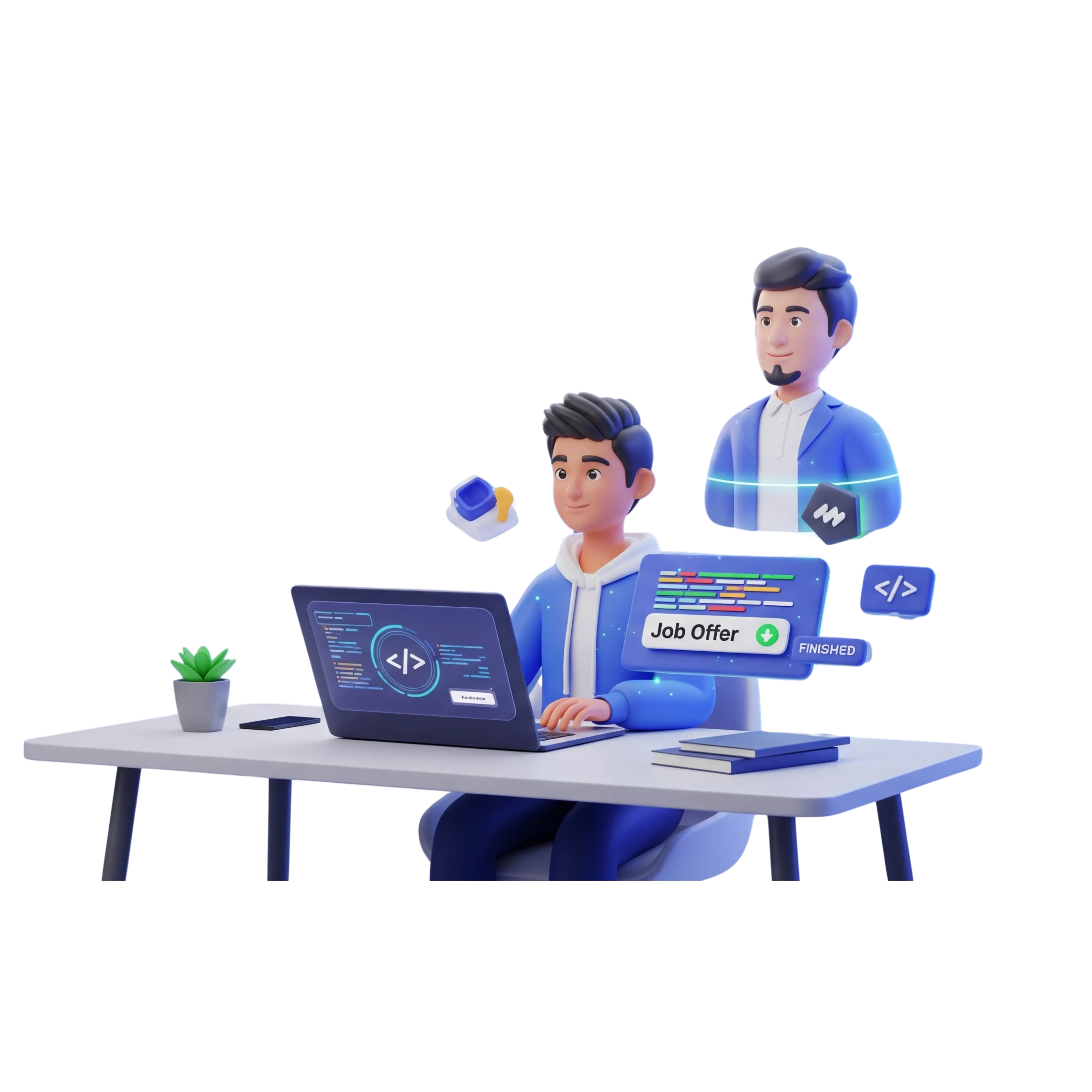 Developer 3D Illustration
